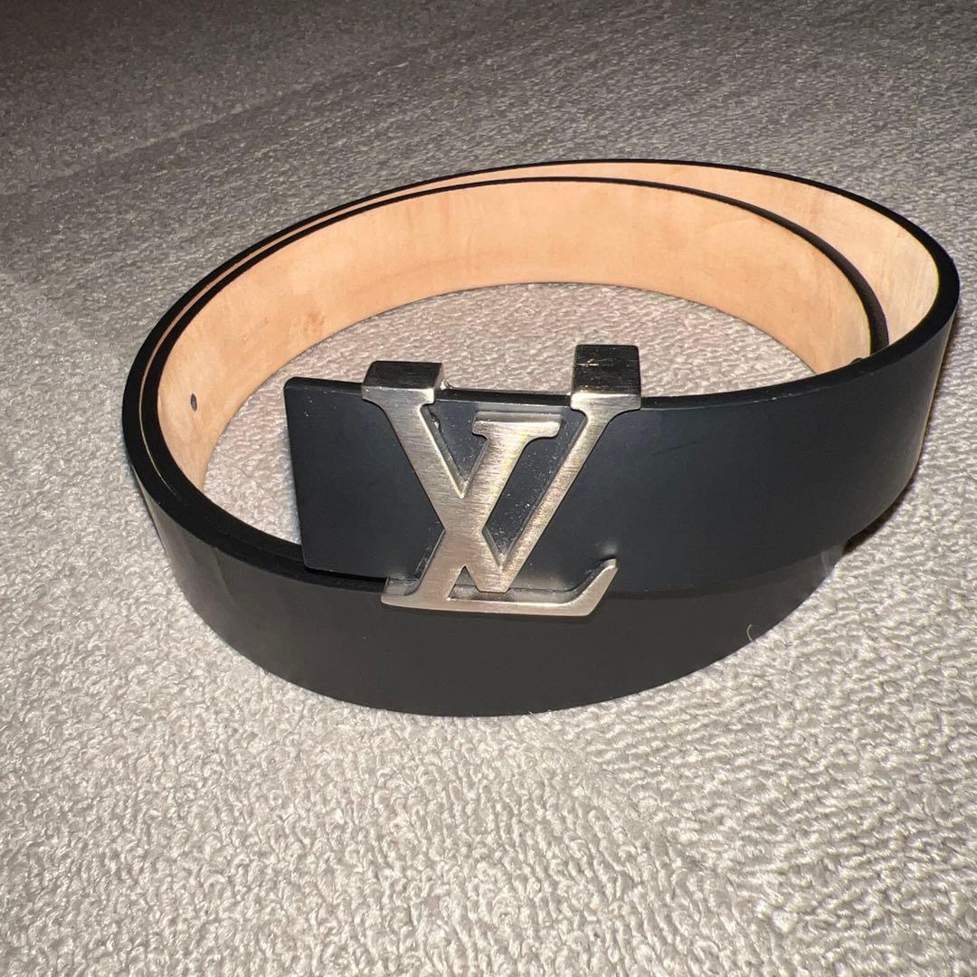 Louis Vuitton 黒 ベルト 90/36