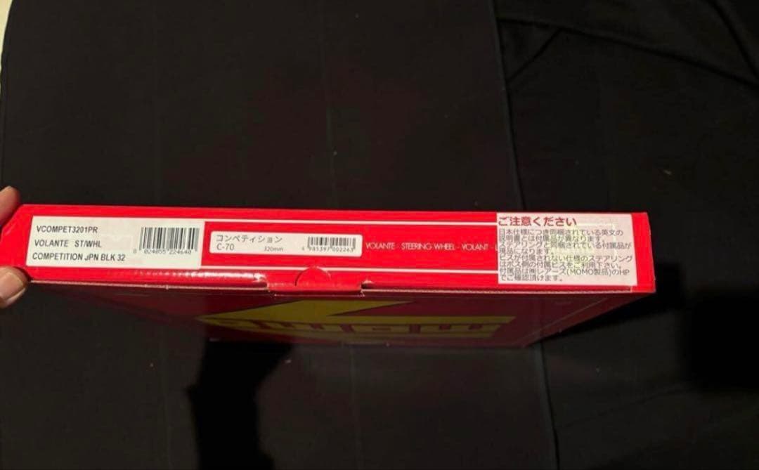 訳あり新品MOMOCOMPETITION モモコンペティション32φ 日本正規品