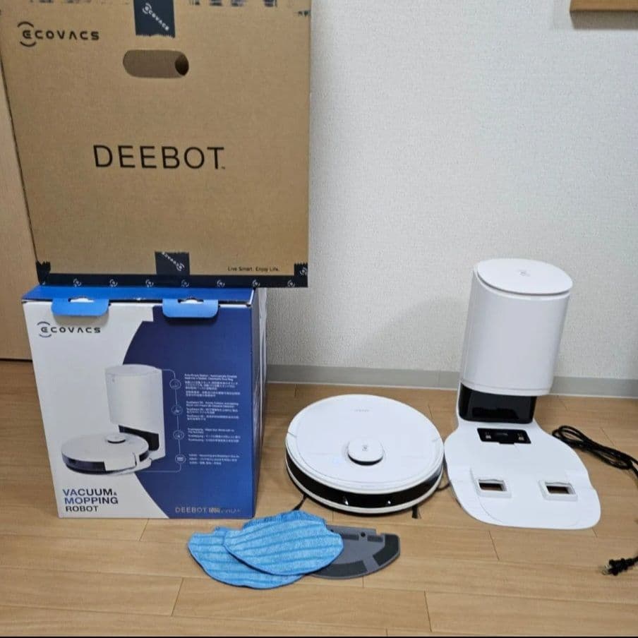 ECOVACS DEEBOT N8 PRO+　箱あり　ロボット掃除機