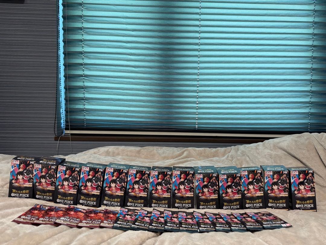 ONE PIECEカードゲーム 新たなる皇帝 13BOX テープ付 おまけ付き