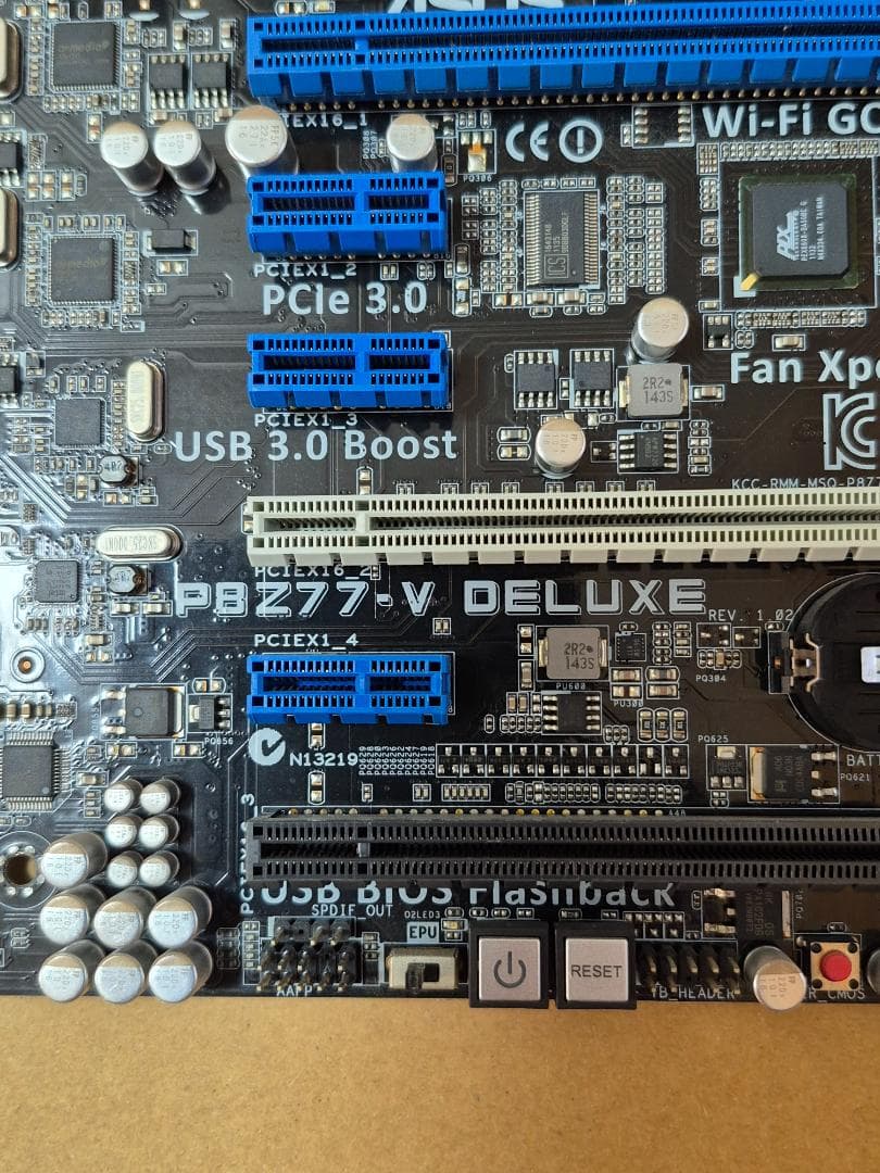 ASUS P8Z77-V DELUXE マザーボード&Corei7-3770K