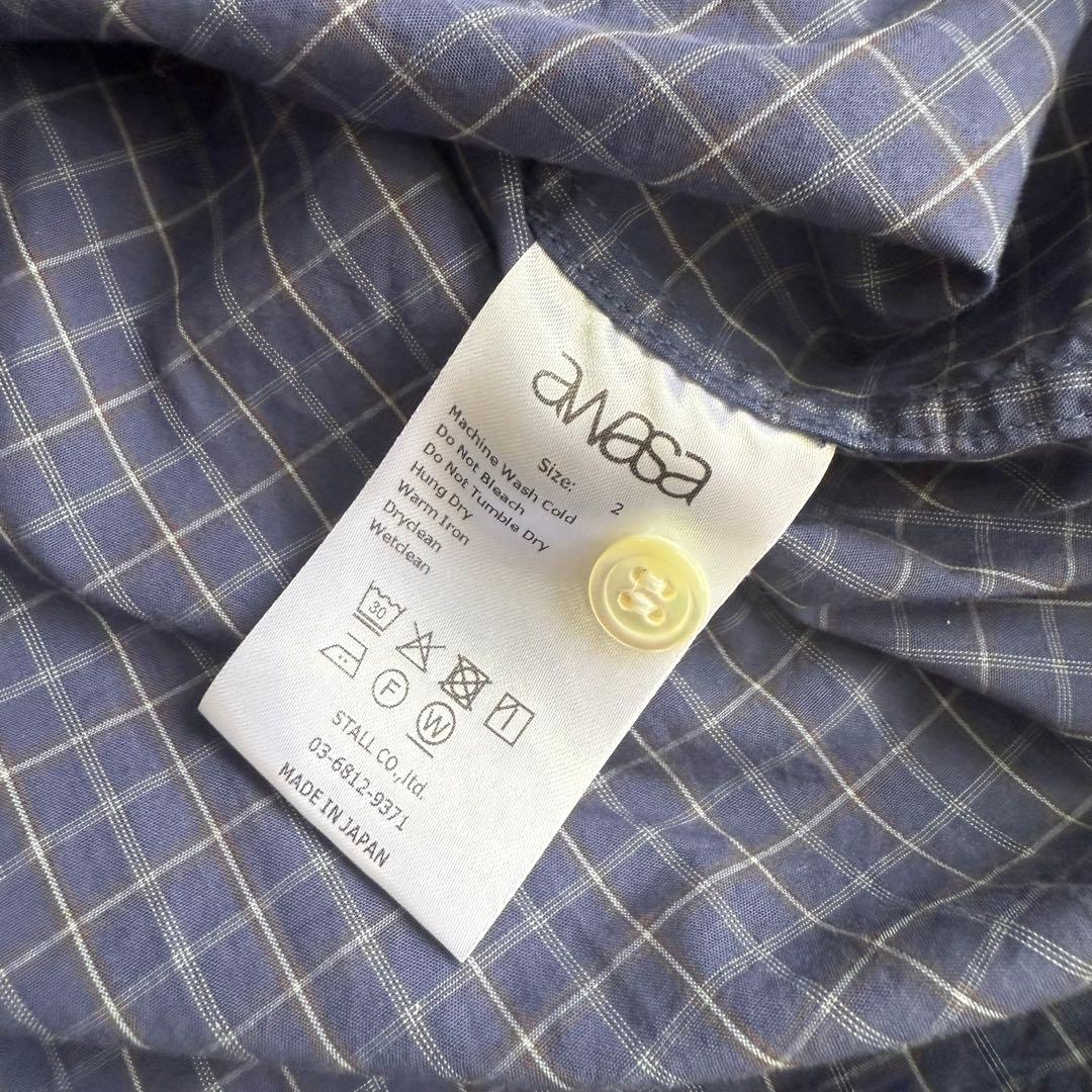 awasa【アワサ】チェックシャツ