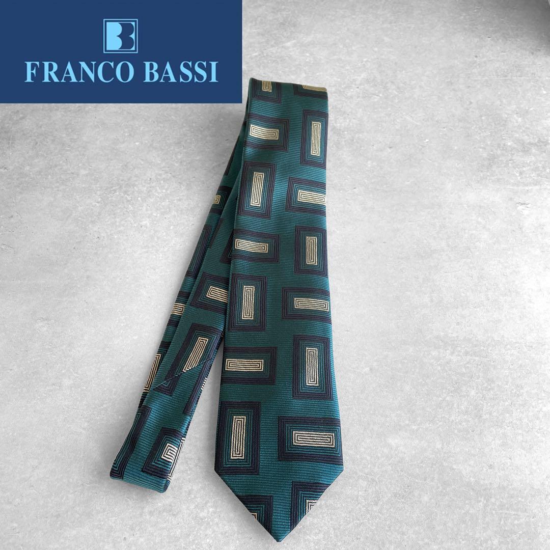 25年新作FRANCOBASSI フランコバッシ　新品ネクタイ