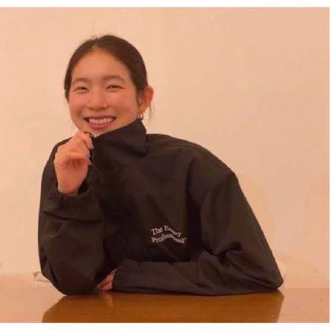 The Ennoy Professional ブラックナイロンジャケット上下