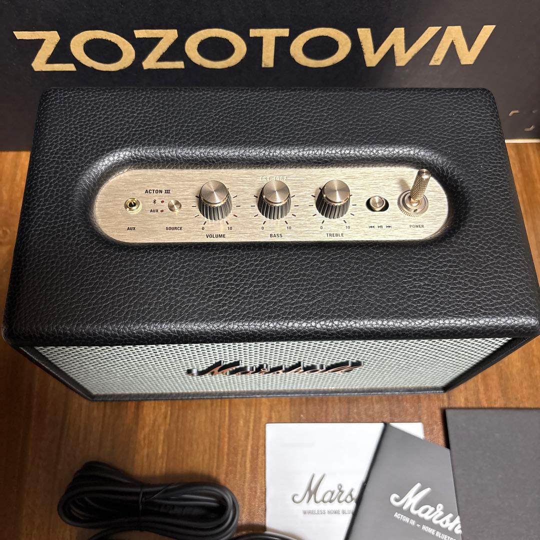 Marshall Acton III ブラック 国内正規品