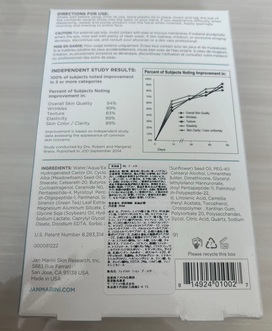 ジャンマリーニ　RGブースター　新品未使用正規品