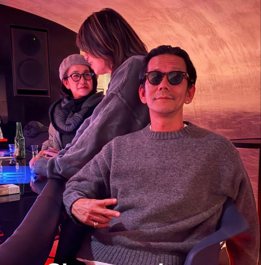 野村訓市着用Double Exposure Shetland Pullover