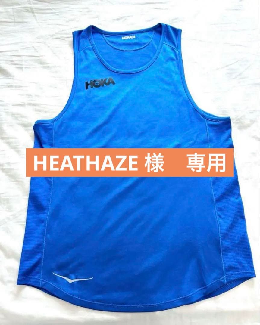 HOKA ホカオネオネ GLIDE SINGLET タンクトップ ランニング M