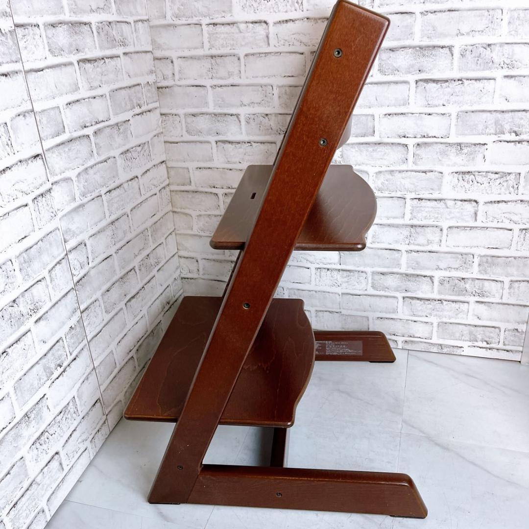 ベビーチェア　 子供椅子 キッズチェア 木製　ブラウン②