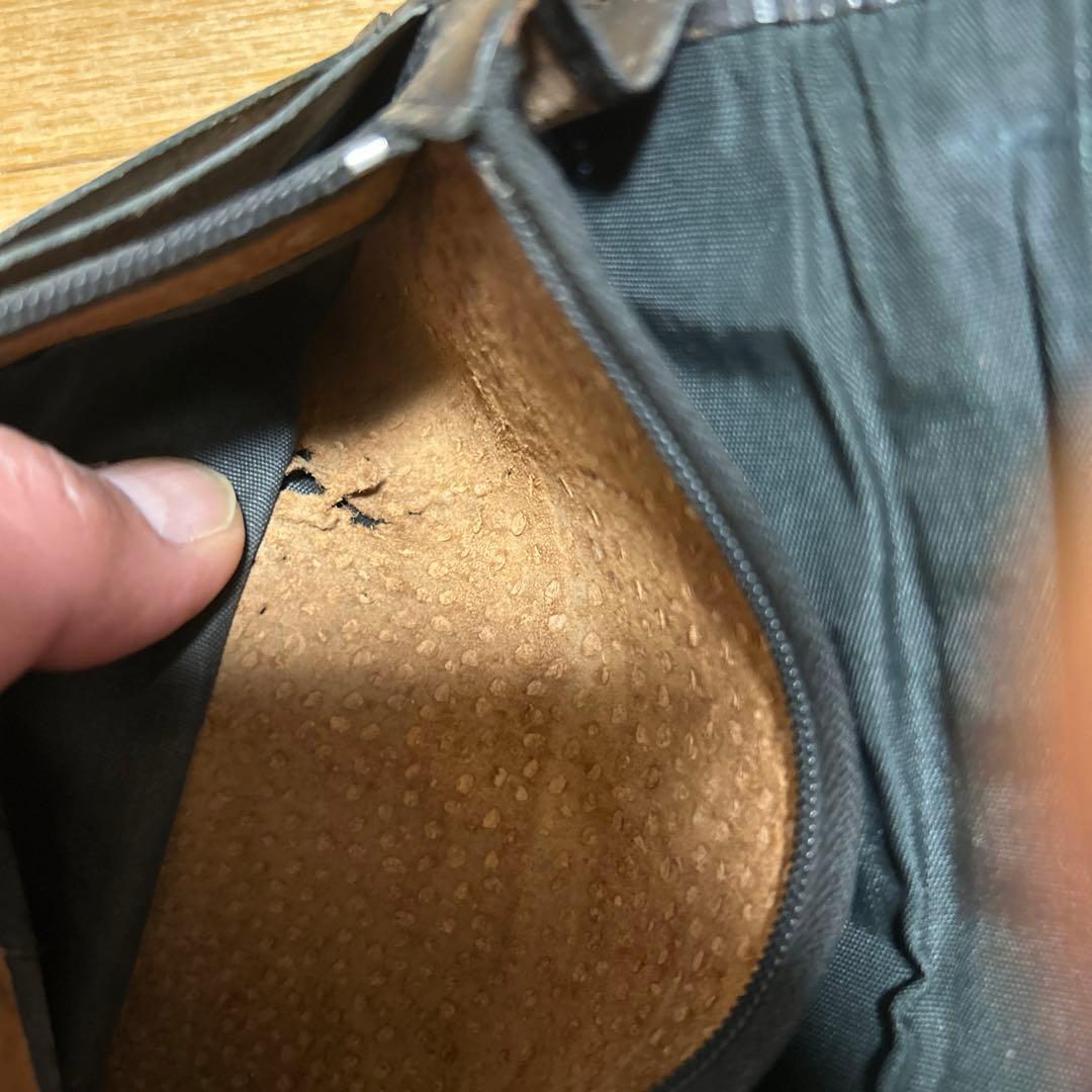 CANDY 80年代 ブラックレザー 長財布