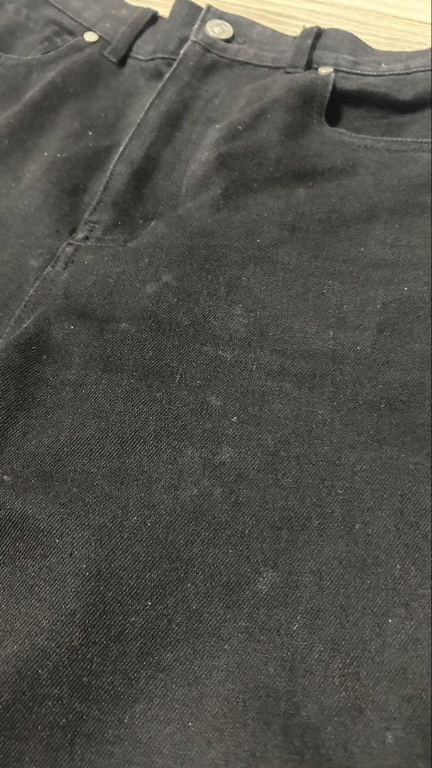 afb フレアパンツBLACK ブーツカット