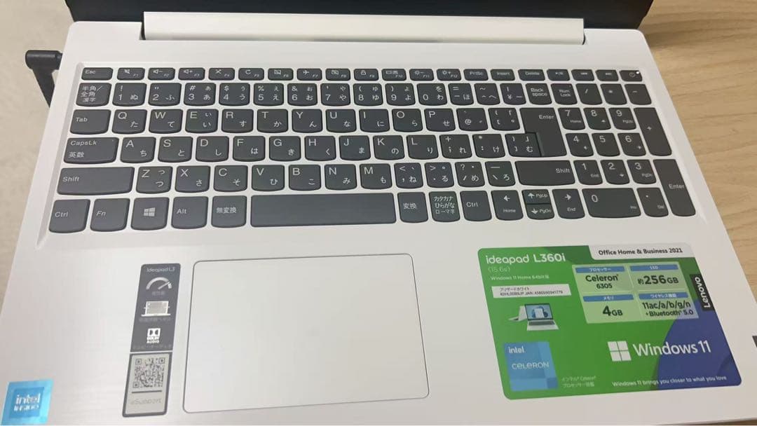 〔中古品〕 ideapad L360i 82HL00B9JP ブリザードホワイト