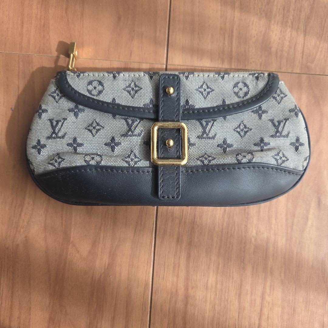 Louis Vuitton モノグラムポーチ ネイビー