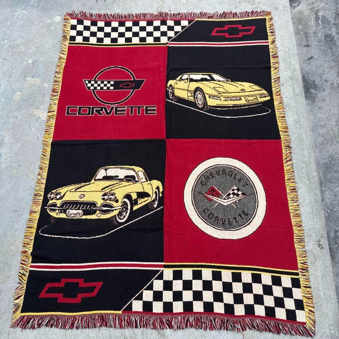 シボレー　コルベット　マルチカバー　ソファーカバー　ラグ　180x130