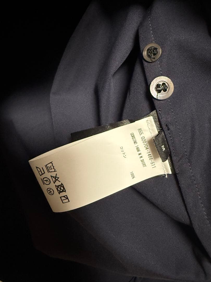 DRIES VAN NOTEN 25SS ハイネックシャツ 新品未使用 タグ付