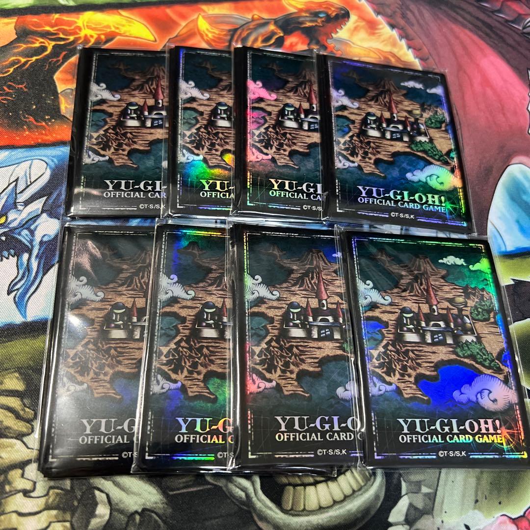 デュエリストカードプロテクター　決闘者の王国　スリーブ　10枚×8　未開封