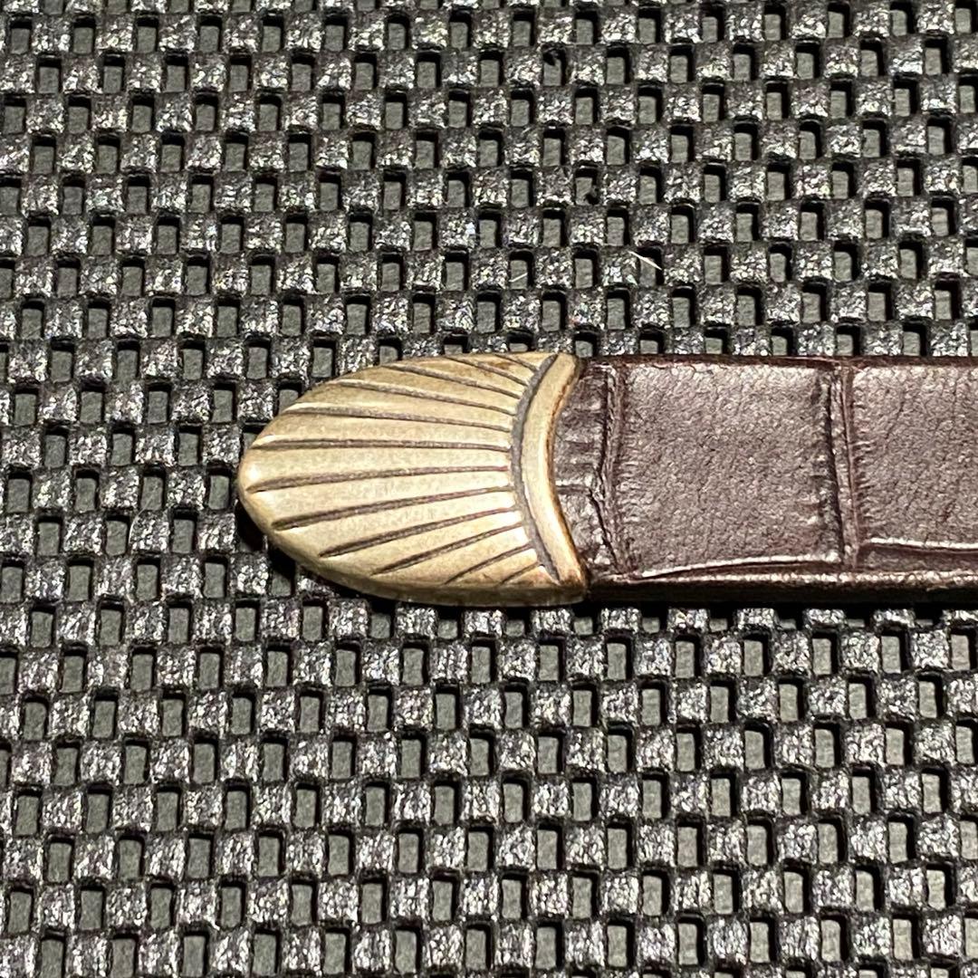 美品 BEAMS F 別注 WILLIAM ウエスタンベルト イタリア製