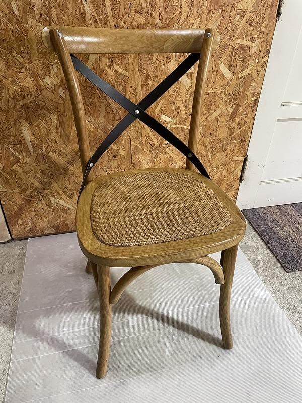 クロスバック　ダイニングチェア　X-BACKⅢ　チェア