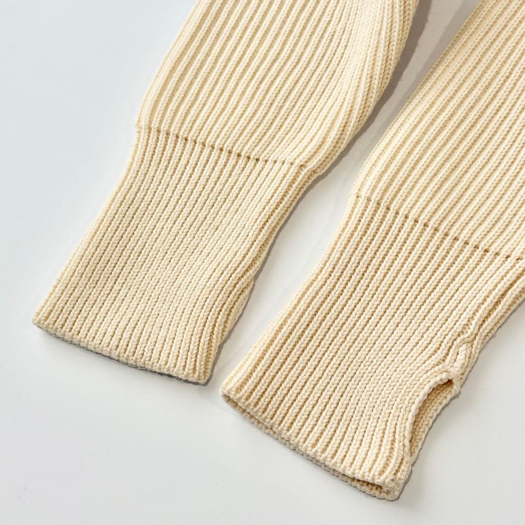 アンデルセンアンデルセン 5GG モックネック ウール ニット セーター