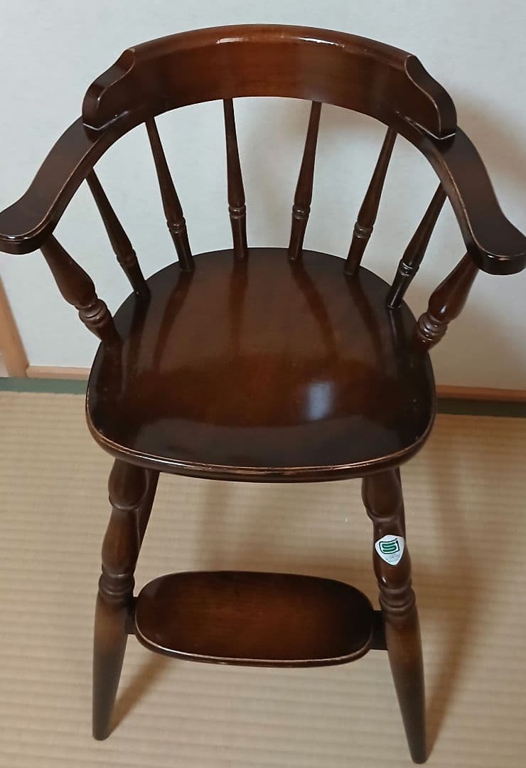 【飛騨産業】木製ハイチェア 1脚