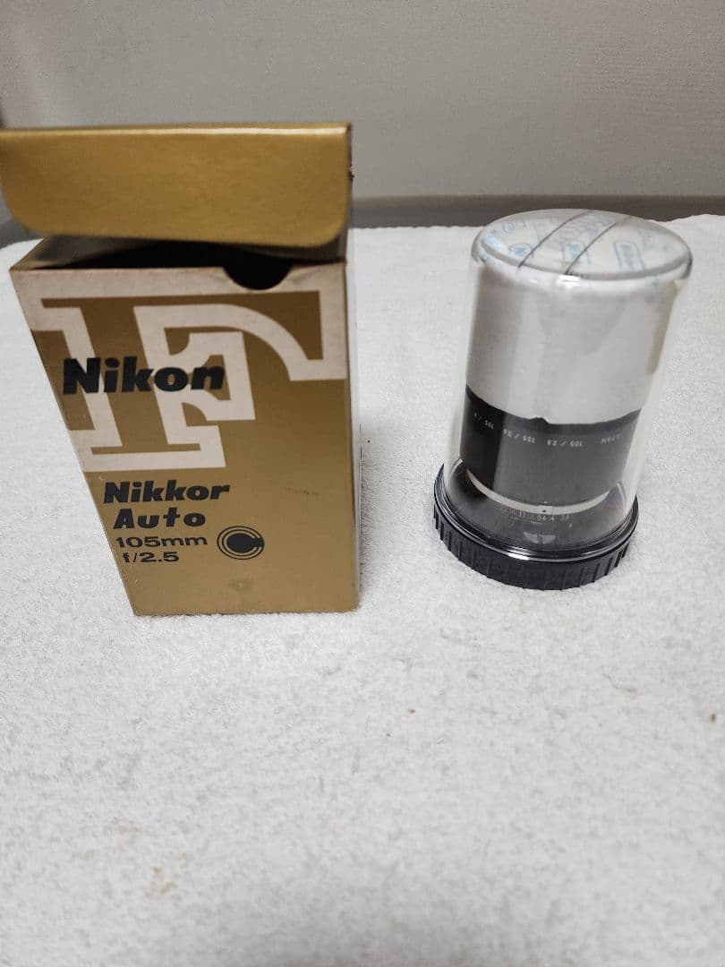 ニコン　Nikon　nikkor　１０５mm　f2.5　カメラ　レンズ　美品