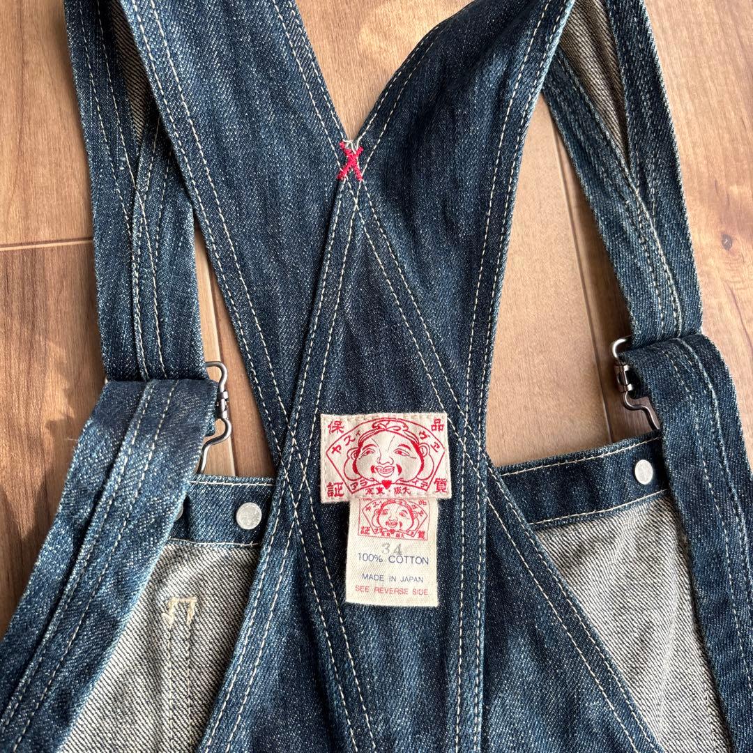 エビス　　オーバーオール　デニム　ジーンズ