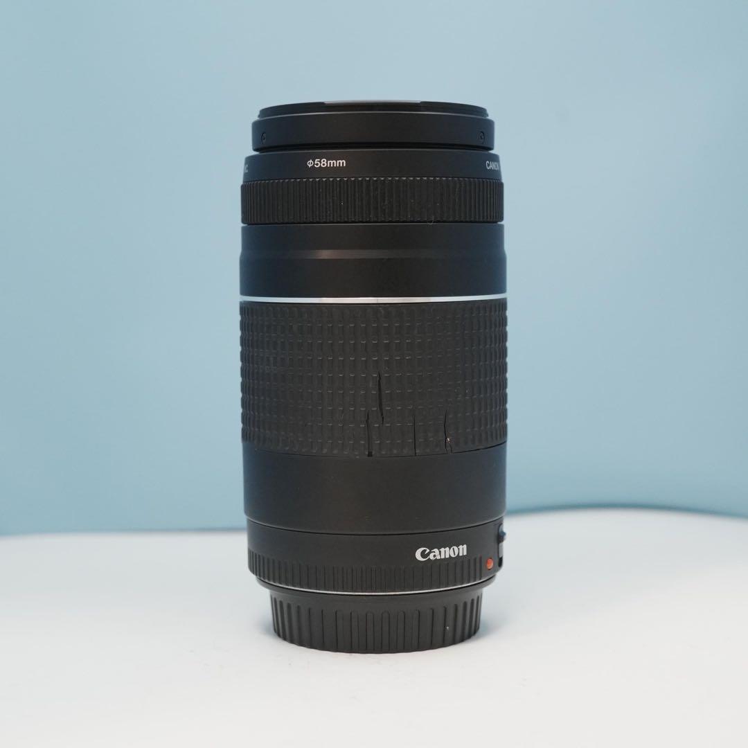 Canon純正 75-300mm 望遠レンズ 美品 a4687