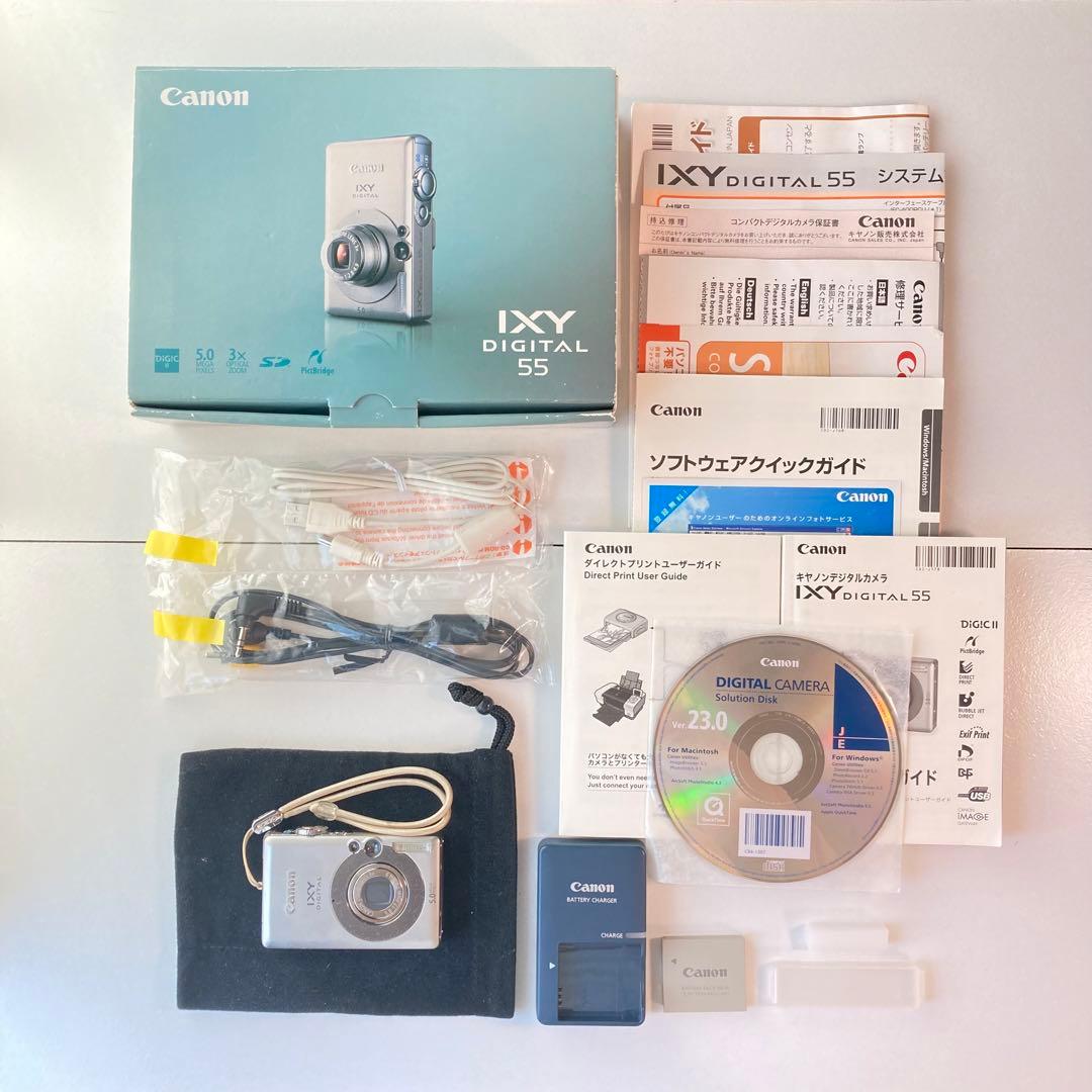 キャノン デジタルカメラ Canon IXY DIGITAL 55 IXYD55