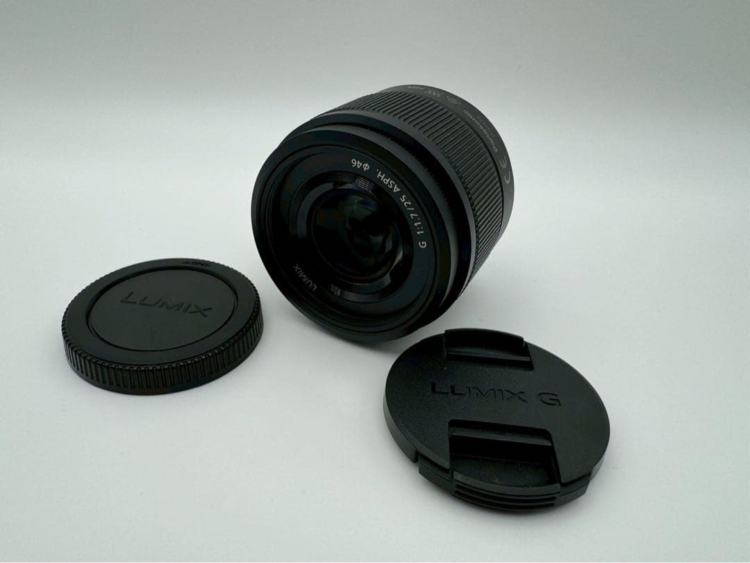 ☆美品【Panasonic】LUMIX G 25mm F1.7 ASPH.