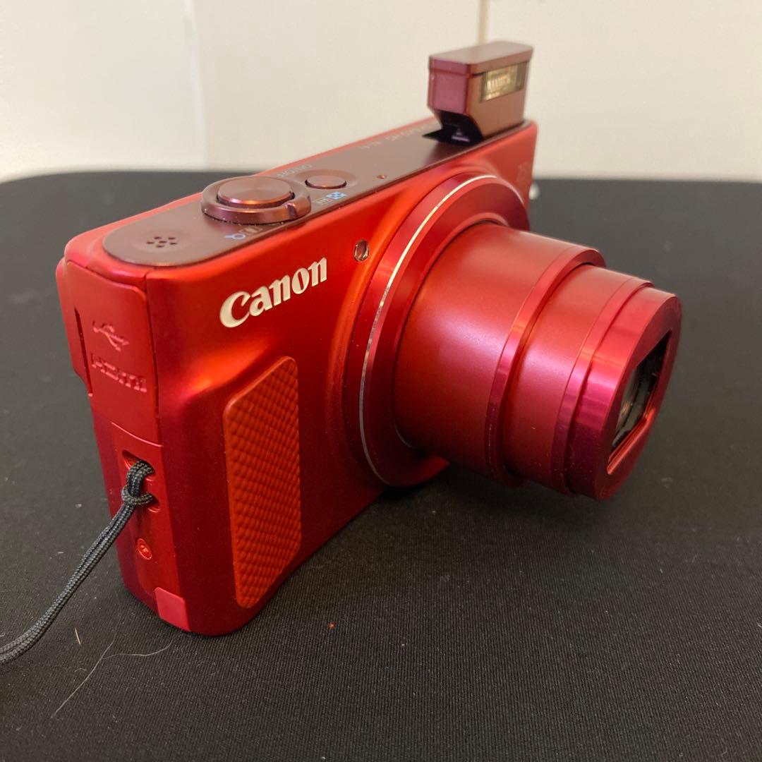 Canon デジカメ SX620HS レッド　液晶キズ無wifi バッテリー2