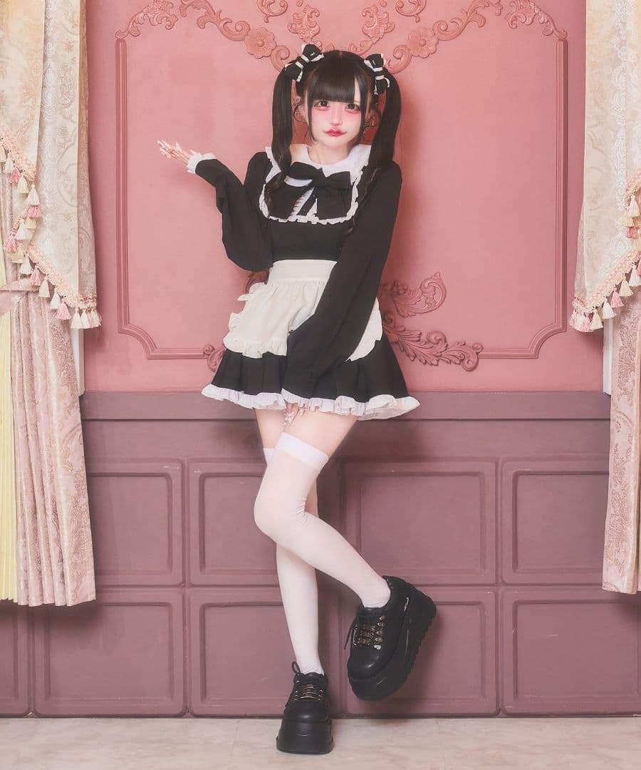 めいどにゃんぴーす♡ (ブラック) なゃんみー nyanme