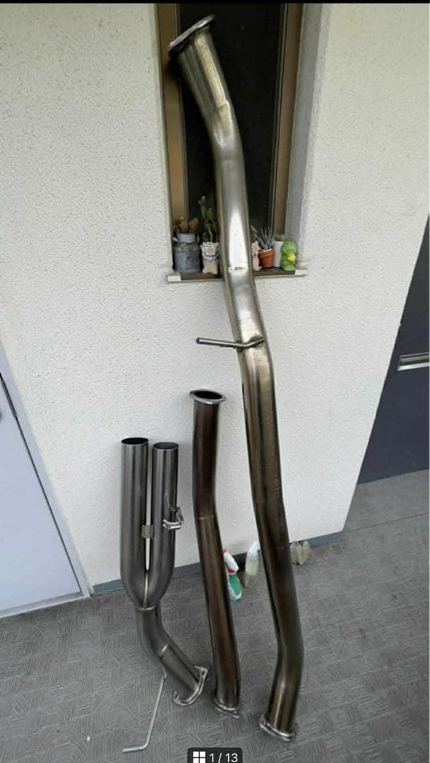 デュアルマフラー jzx100