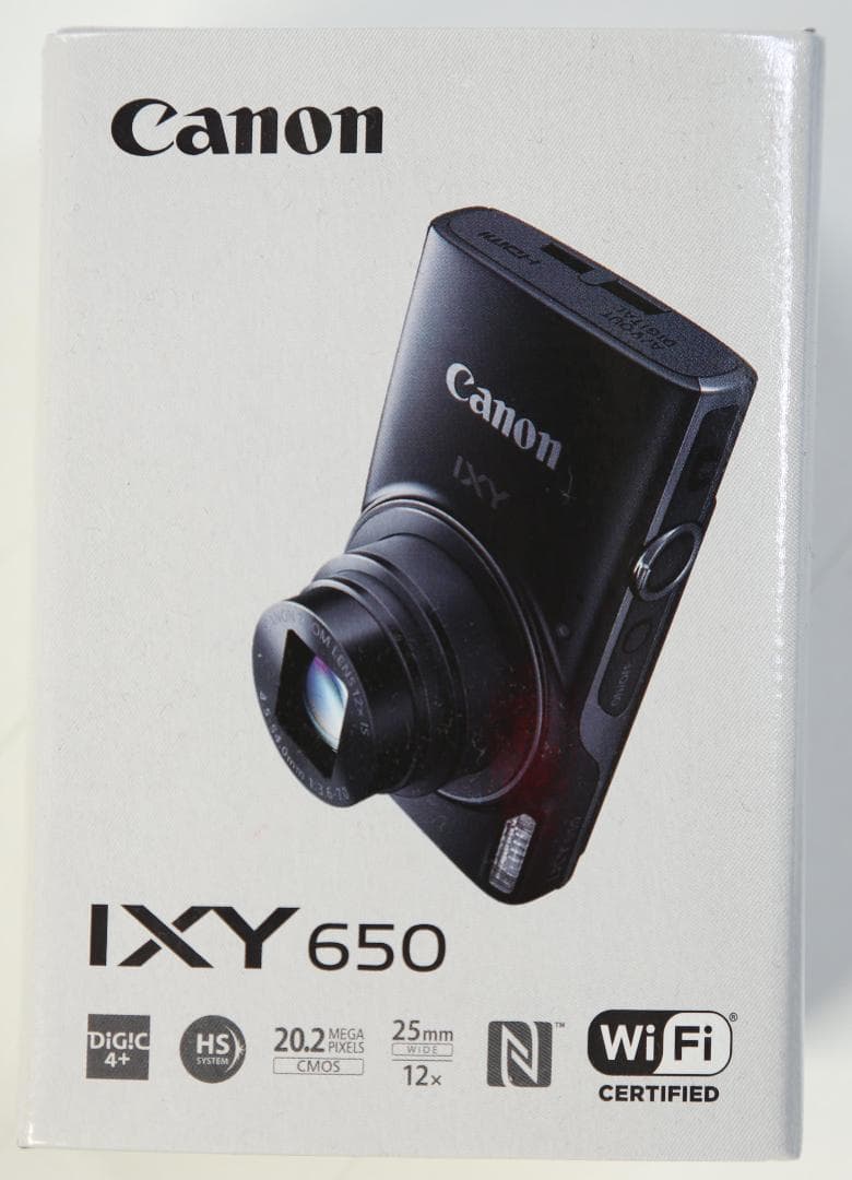 値下げ canon IXY650 ブラック　新品未開封　印なし