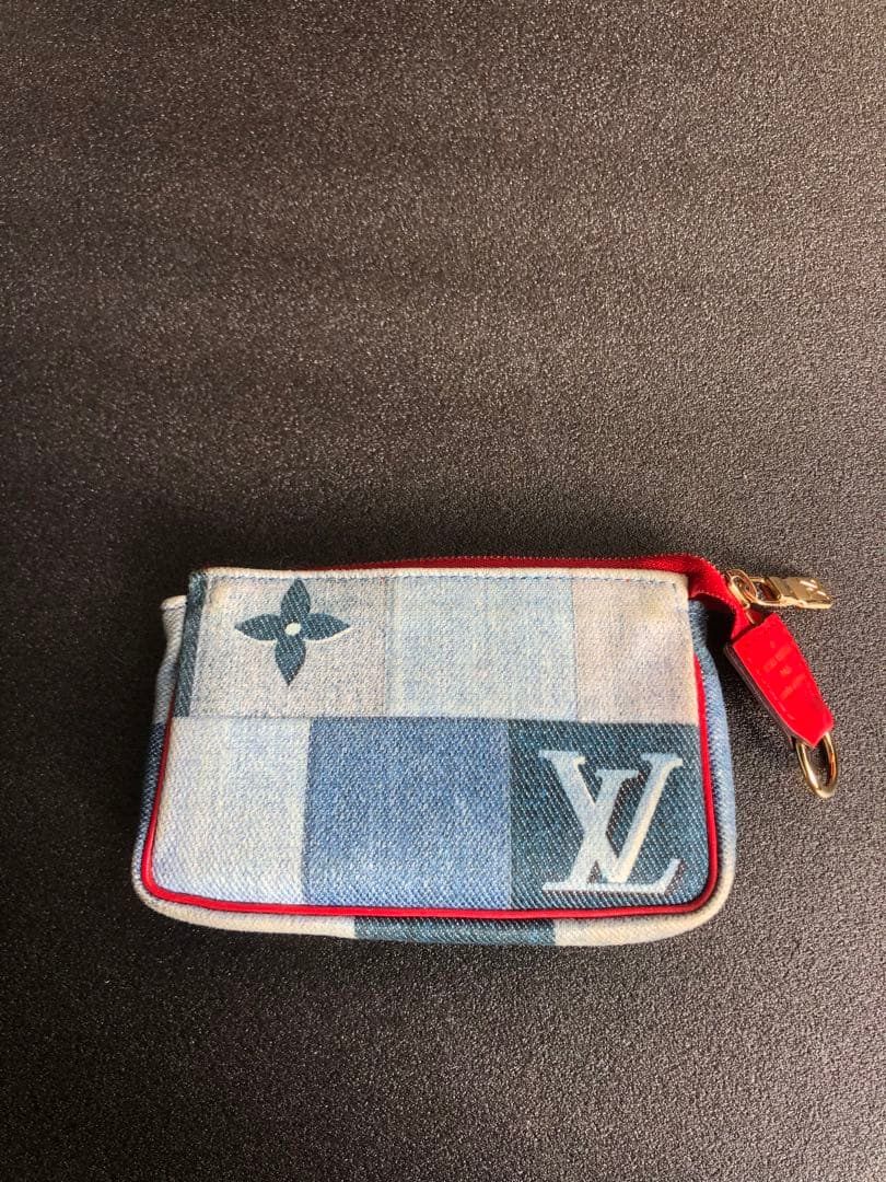 ルイヴィトン モノグラム デニムパッチワーク スクエア ジッピー 最終値下げ