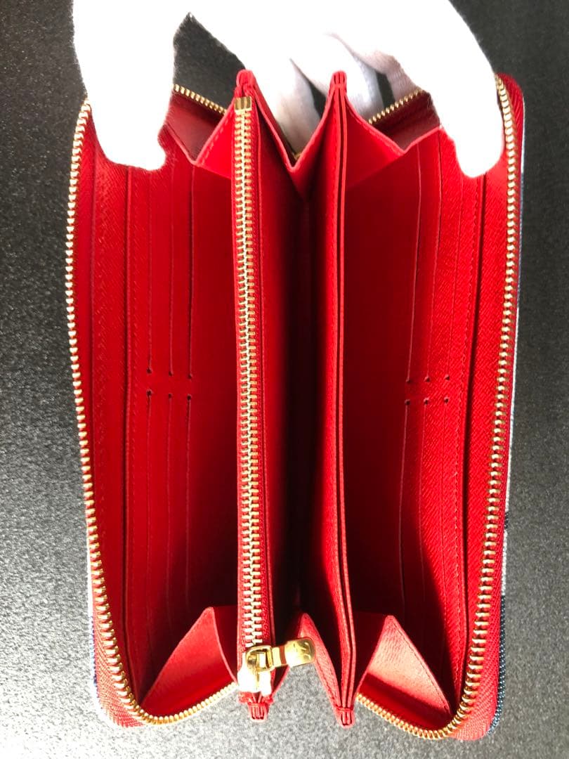 ルイヴィトン モノグラム デニムパッチワーク スクエア ジッピー 最終値下げ