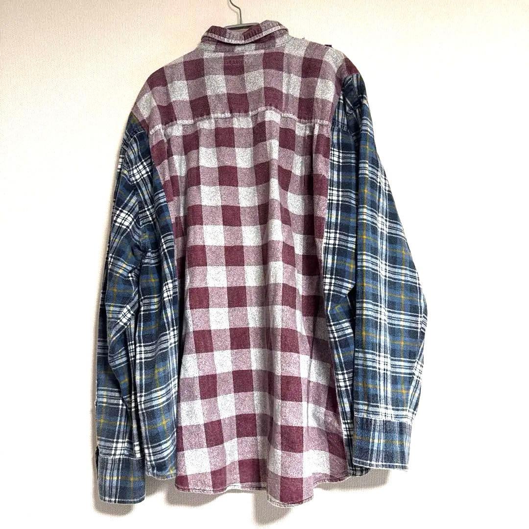 Rebuild by Needles チェックシャツ
