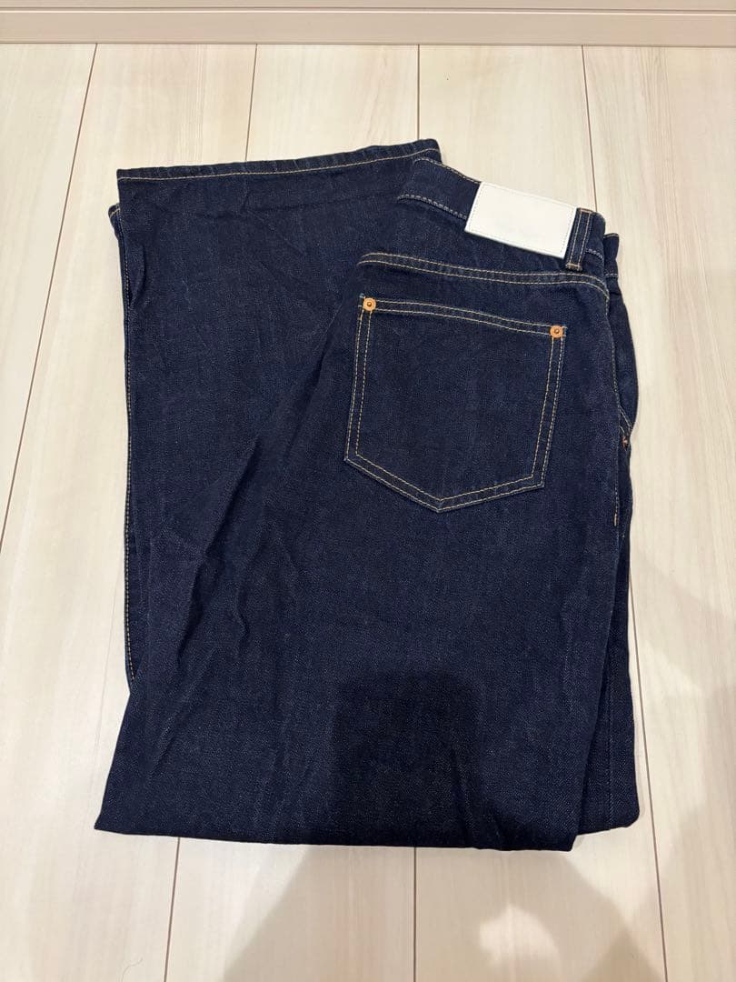 MOUSSY TUCK WIDE ストレートデニム one wash 即日発送