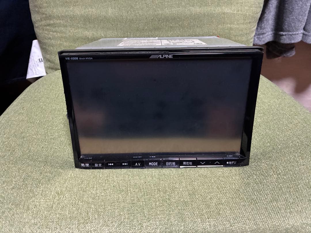 アルパインBIGX008 ナビ　地デジ