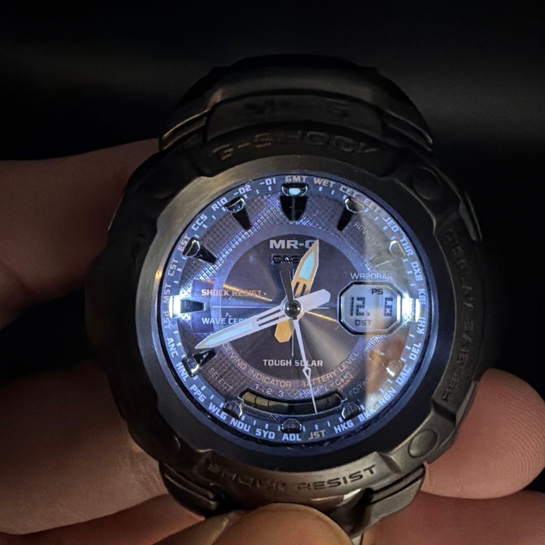 美品✨CASIO G-SHOCK MRG-3000DJ チタン 電波ソーラー