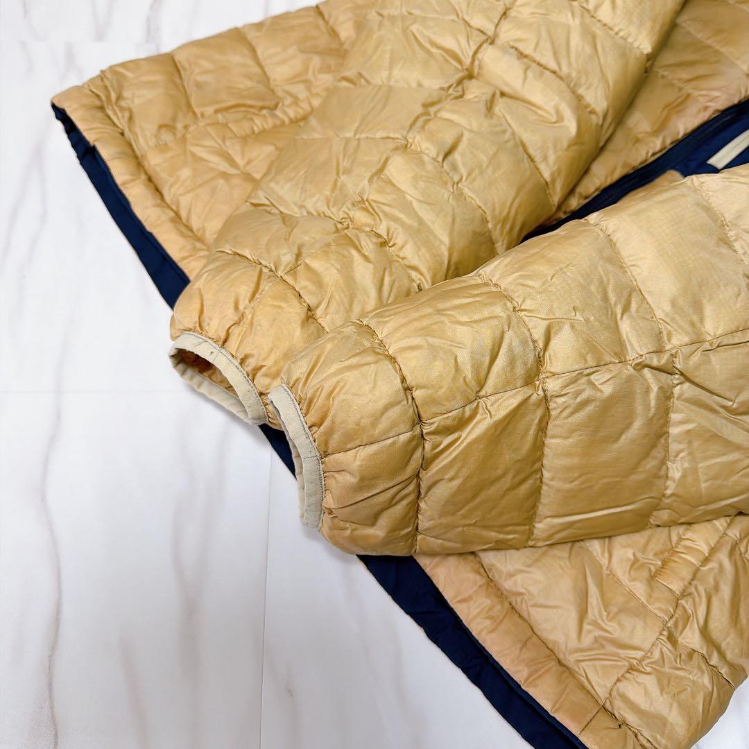 モンベル コロラドパーカ リバーシブル ネイビー×ベージュ レディースXLサイズ