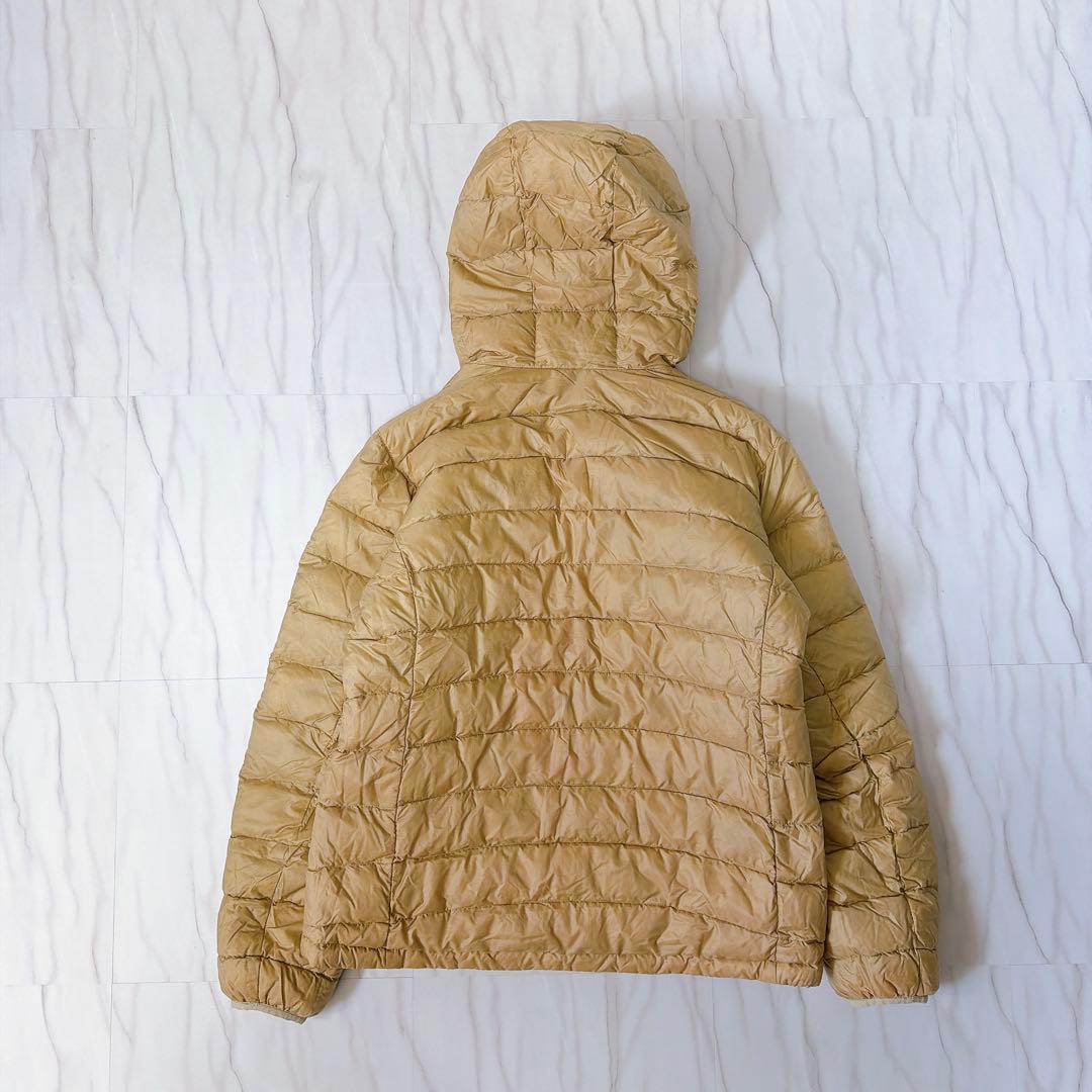 モンベル コロラドパーカ リバーシブル ネイビー×ベージュ レディースXLサイズ