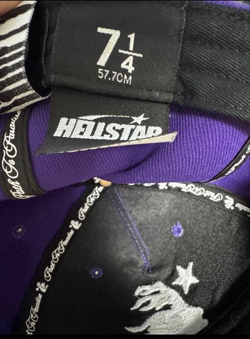 HELLSTAR 紫 キャップ7/14