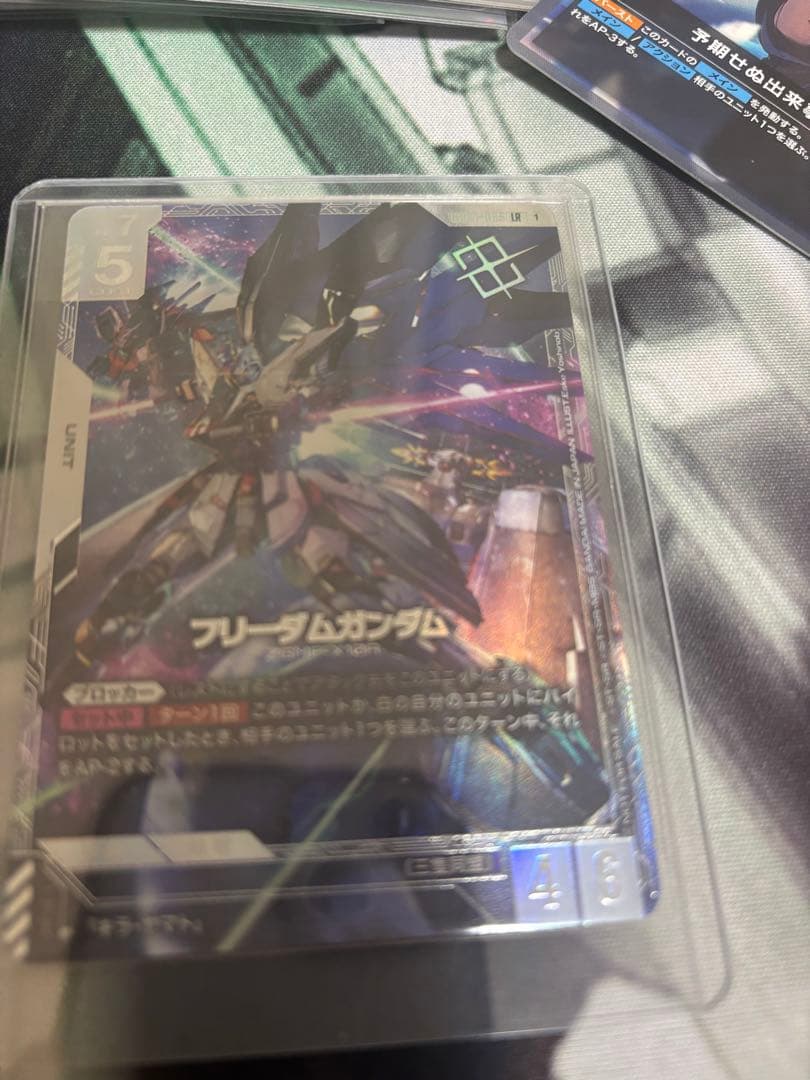 フリーダムガンダム　未開封　ニュータイプチャレンジ　優勝　プロモ　パラレル　LR