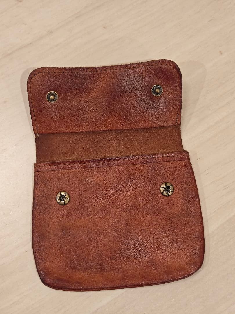 新品未使用　RRL レザー ケース　ブラウン