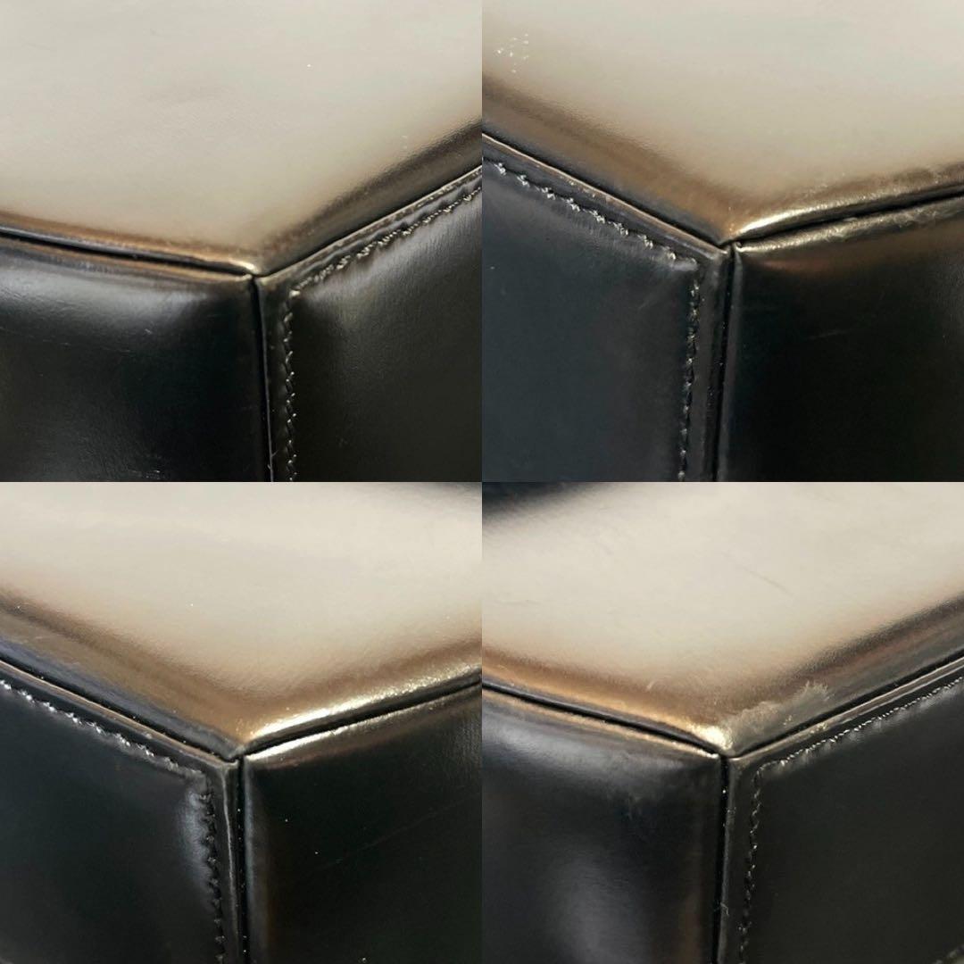 j*n様 WAKO ワコウ 銀座和光 カーフレザー ゴールド金具 ブラック ハン