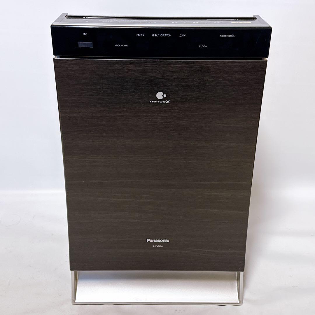 Panasonic パナソニック 加湿空気清浄機 F-VXM90 ブラウン 木目