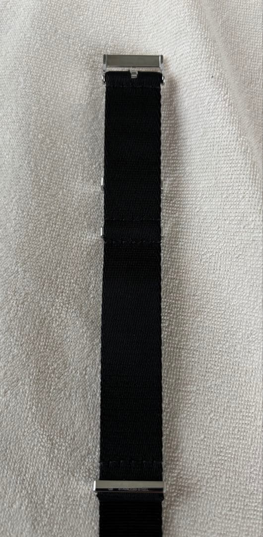 OMEGA official 黒 NATOストラップ/ベルト　美品