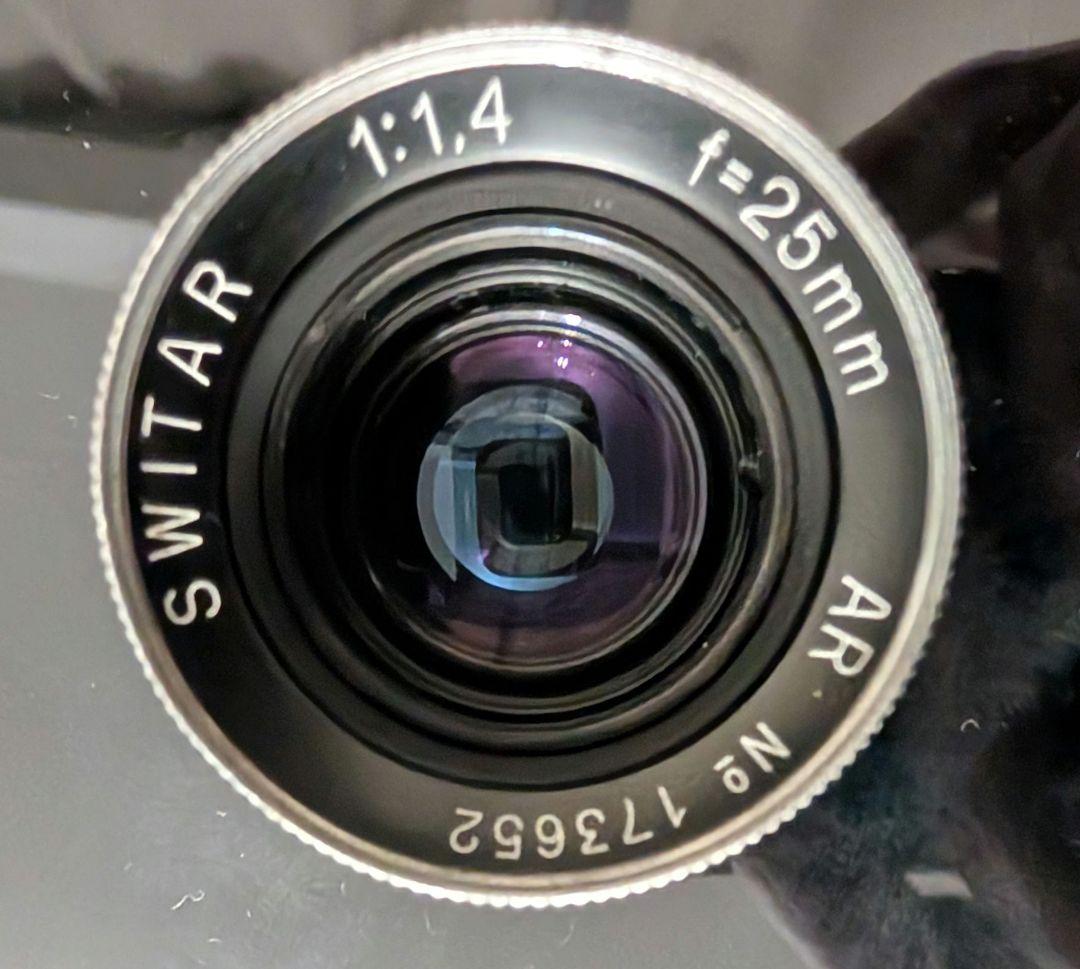 Kern Switar 25mm F1.4 Cマウント