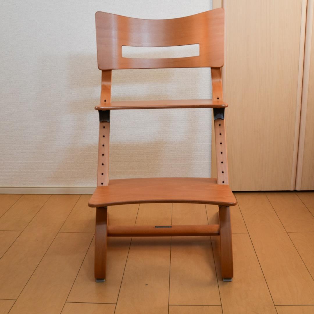 【美品】Leander リエンダー ハイチェア　木製 キッズチェア（正規品）