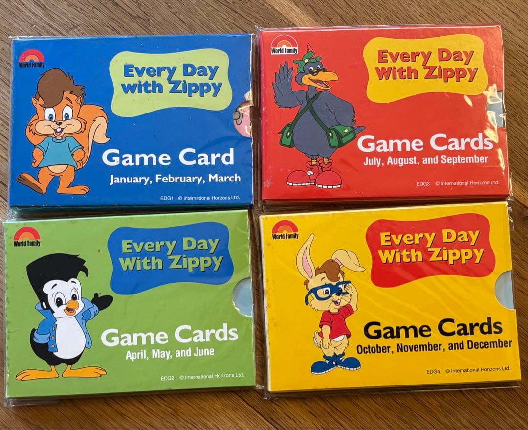 DWE Every Day with Zippy EDWZ 未使用多数